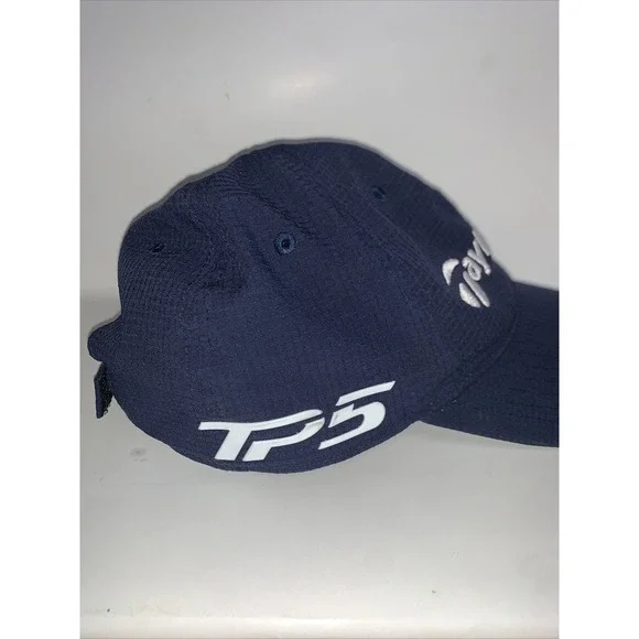 Tour authentic TaylorMade M5 Hat- TaylorMade Blue Golf Hat Adjustable - Picture 4 of 6